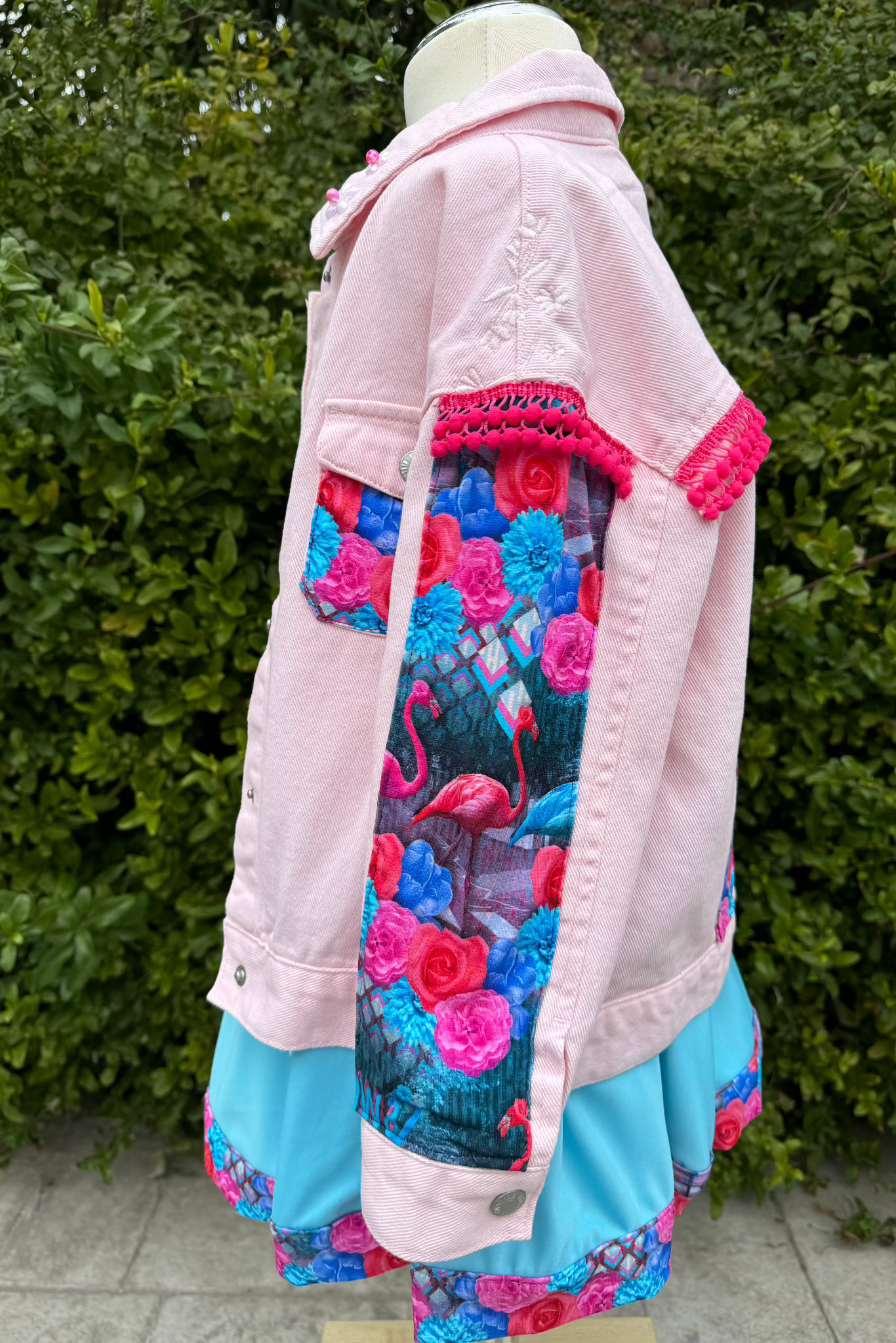 Jasje Flamingo Fiesta Maat 110/116